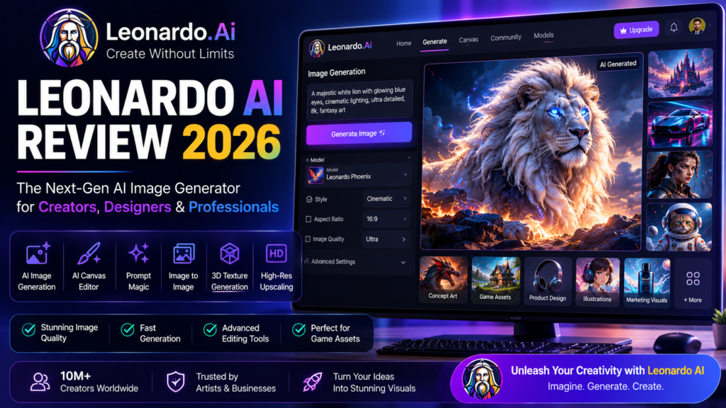Leonardo AI Review 2026 – AI Image Generator