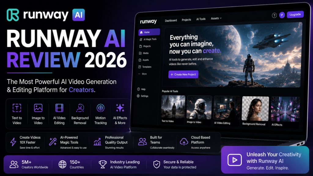 Runway AI Review 2026 – AI Video Generator